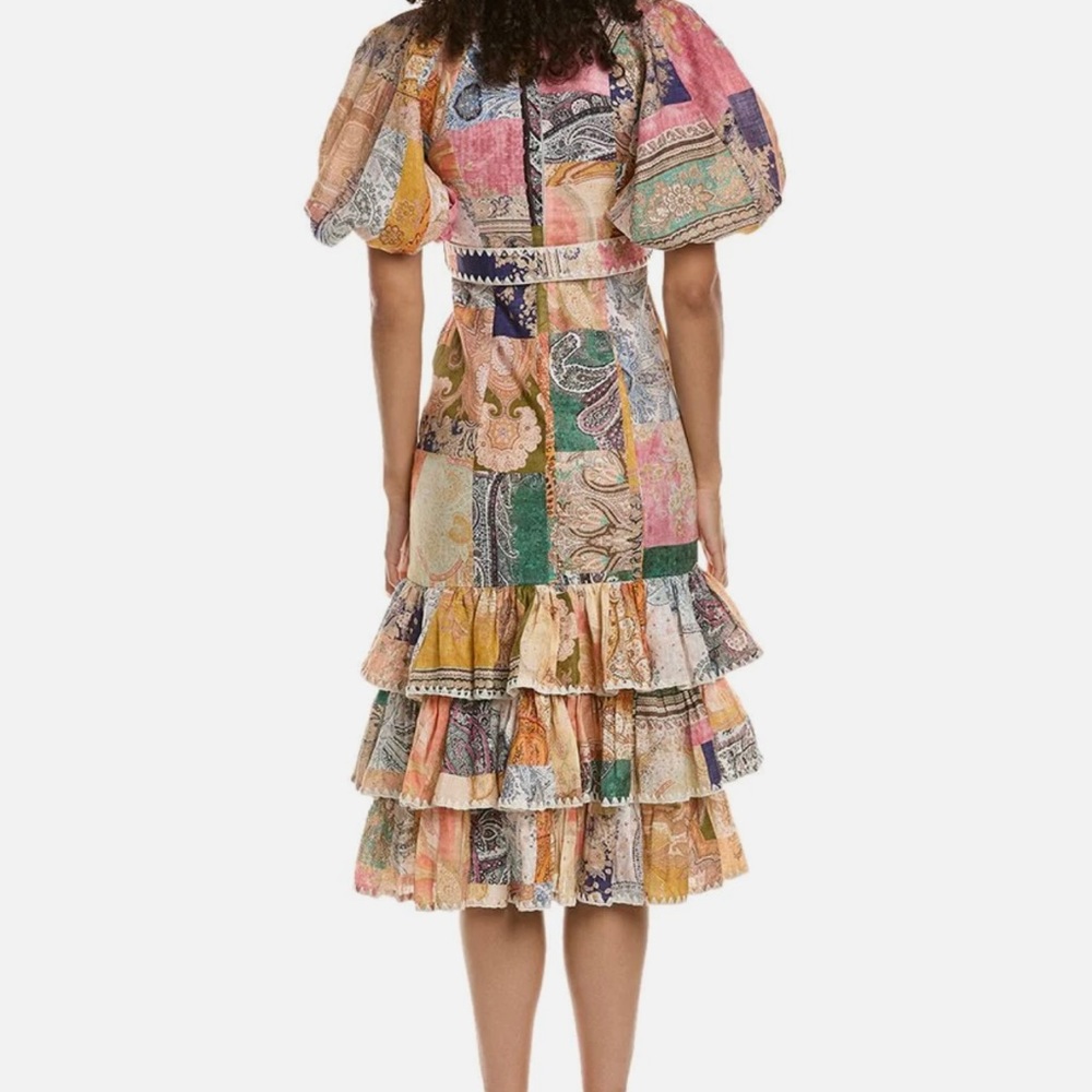 Zimmermann linen midi-dress, size 1.